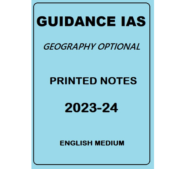 Manufacturer, Exporter, Importer, Supplier, Wholesaler, Retailer, Trader of Guidance Ias Geography Optional Printed Notes 2022 English Medium in New Delhi, Delhi, India.