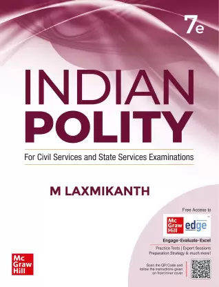 Manufacturer, Exporter, Importer, Supplier, Wholesaler, Retailer, Trader of Indian Polity for UPSC (English| 7th Edition) |Civil Services Exam| State Administrative Exams - Indian polity  (English, McGraw Hill, Laxmikanth M) in New Delhi, Delhi, India.