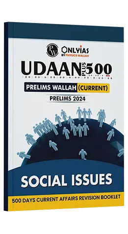 Manufacturer, Exporter, Importer, Supplier, Wholesaler, Retailer, Trader of Only IAS Udaan Plus 500 For Prelims 2024 Current Affairs SOCIAL ISSUES Photocopy 2024 in New Delhi, Delhi, India.
