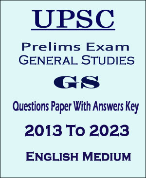 Manufacturer, Exporter, Importer, Supplier, Wholesaler, Retailer, Trader of UPSC Prelims General Studies Previous Year Questions Paper With Answer Key 2013 to 2023 English Medium in New Delhi, Delhi, India.