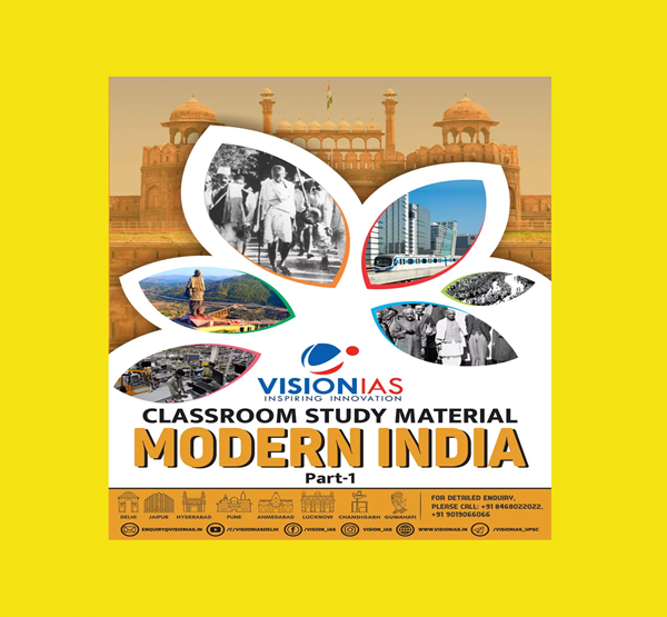 Manufacturer, Exporter, Importer, Supplier, Wholesaler, Retailer, Trader of Vision IAS Classroom Study Material Modern India Part-1 in New Delhi, Delhi, India.