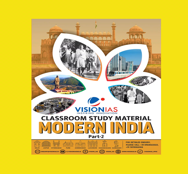 Manufacturer, Exporter, Importer, Supplier, Wholesaler, Retailer, Trader of Vision IAS Classroom Study Material Modern India Part-2 in New Delhi, Delhi, India.
